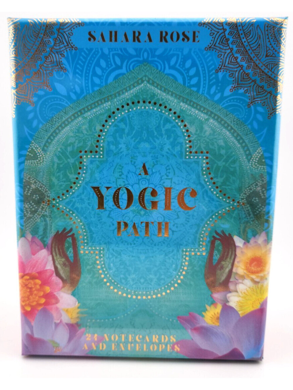 A Yogic Path Notecards – 24 Notecards & Envelopes – Sahara Rose Ketabi – NEW